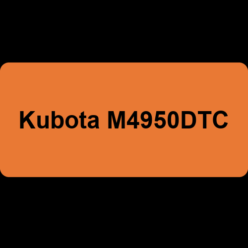 Kubota M4950DTC